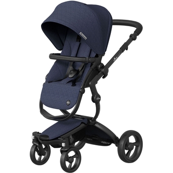 Прогулянкова коляска Mima Xari Sport Black/Denim, синя (71012) - Pampik