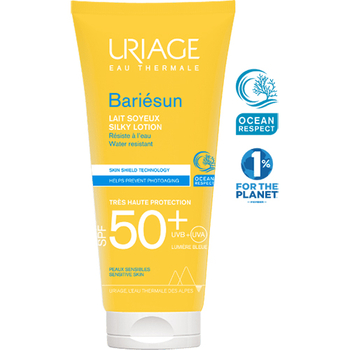 Сонцезахисне шовковисте молочко Uriage Bariesun SPF50+, 100 мл - Pampik - 2