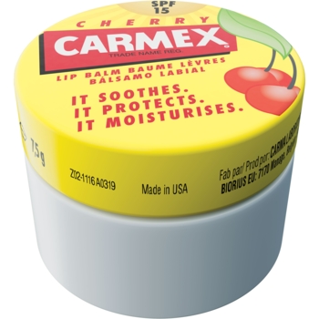Бальзам для губ в баночке Carmex со вкусом вишни, 7.5 г - Pampik - 2