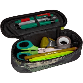 Пенал на молнии CoolPack Campus Adventure Park, с органайзером для ручек, 23х9х5 см (F062672) - Pampik - 2