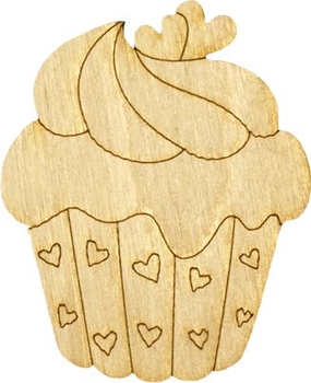 Набор для творчества Умняшка роспись по дереву, магниты-сладости (РД-008) - Pampik - 2