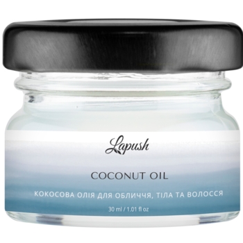 Натуральна нерафінована кокосова олія Lapush 30 мл (LP_OL_KO_30) - Pampik