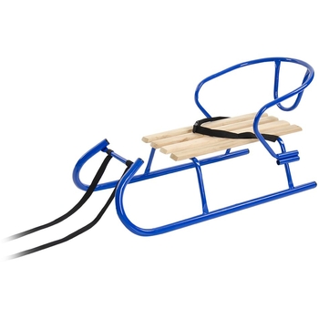 Санки Vitan Овен зі спинкою сині (2130007) - Pampik