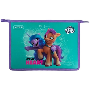 Папка Kite My Little Pony на молнии A4+ (LP23-428) - Pampik - 2
