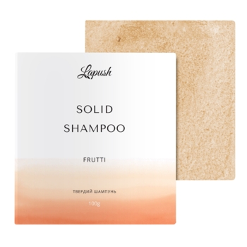 Твердий шампунь Lapush Frutti, 100 г (LP_SHT_FRT_70) - Pampik
