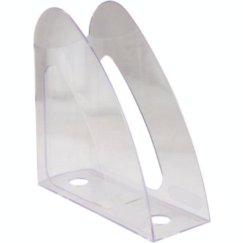 Лоток для документів Axent прозорий 24х9х24 см (D4014-27) - Pampik