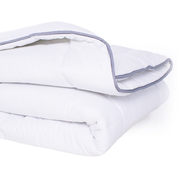 Ковдра вовняна MirSon Gold Silk №055 зимова 110x140 см біла - Pampik - 8