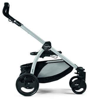 Прогулянкова коляска Peg-Perego Book Plus Versilia бежева з білим (PACK04-00000000005) - Pampik - 3