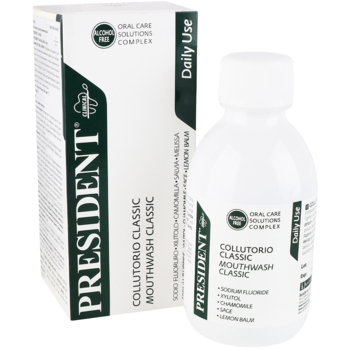 Ополіскувач для порожнини рота President Classic, 200 мл - Pampik