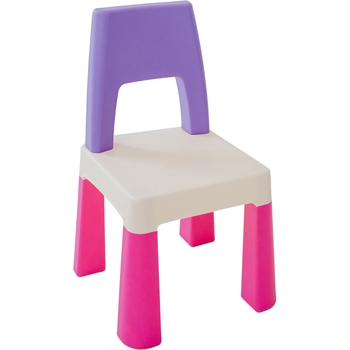 Комплект Poppet Color Pink: стілець + подушка на стілець 55x28x28 см (PP-003P-G) - Pampik - 2