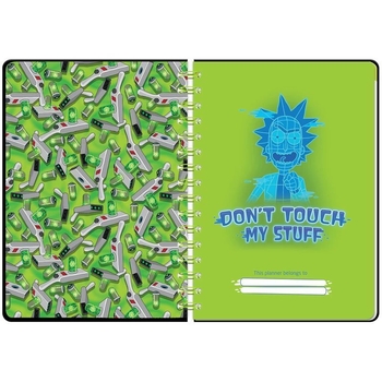 Дневник-планер Kite Rick and Morty на спирали (RM23-438) - Pampik - 2
