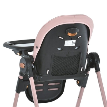 Стільчик для годування El Camino ME 1037-B Crystal Rose Gold, рожевий (25946) - Pampik - 4