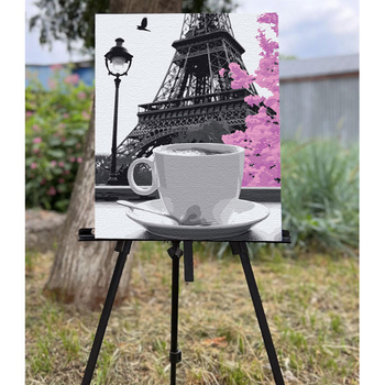 Картина за номерами ArtCraft Кава в Парижі 40x50 см (11208-AC) - Pampik - 3