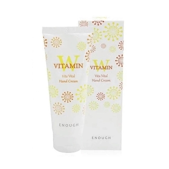 Крем для рук Enough W Vitamin Vita Vital Hand Cream Вітаміни, 100 мл - Pampik