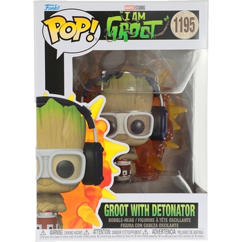 Игровая фигурка Funko Pop! Marvel I am Groot Грут c детонатором (70653) - Pampik - 6