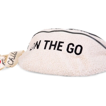 Сумка через плечо Childhome Banana bag Teddy White (CWBANATW) - Pampik - 6