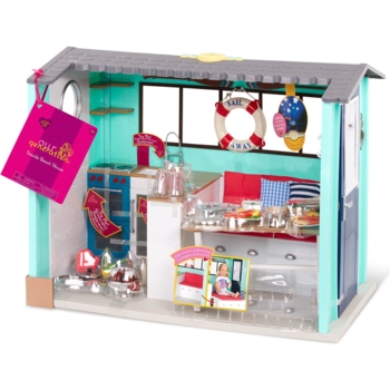 Ігровий набір Our Generation Пляжний будинок з аксесуарами (BD37980Z) - Pampik