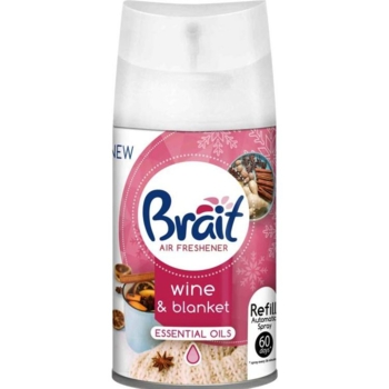 Змінний балон для автоматичного ароматизатора повітря Brait Wine & blanket, 250 мл - Pampik