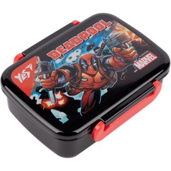 Ланч-бокс Yes Marvel Deadpool, 420 мл, черный (707759) - Pampik