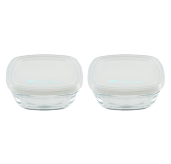 Контейнеры Bebe Confort Mealtime, стеклянные, пищевые, 2 шт. (3105209200) - Pampik - 2