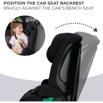 Автокрісло Kinderkraft Safety Fix 2 i-Size чорне (00-00305218) - Pampik - 9
