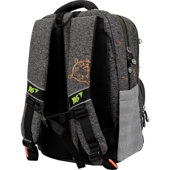 Рюкзак Yes S-88 Monsters, серый (553859) - Pampik - 4