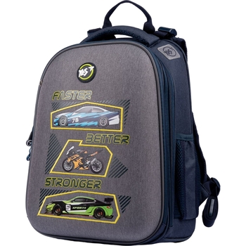 Рюкзак каркасний Yes H-12 Speed, синий с серым (559022) - Pampik