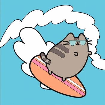 Картина за номерами Santi Серфер, 25х25 см (954248) - Pampik