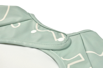 Нагрудник-фартух Beaba з рукавами, зелений (913577) - Pampik - 4