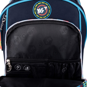 Рюкзак каркасний Yes S-89 Blaster, синий (553990) - Pampik - 11