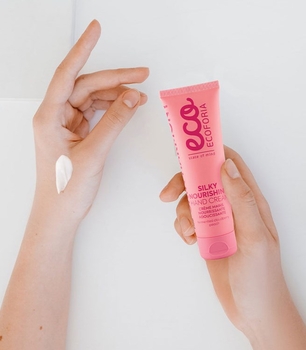 Крем для рук Ecoforia Skin Harmony Silky Nourishing, поживний 75 мл - Pampik - 2