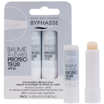 Бальзам для губ Byphasse Захист, 9,6 г (2 шт. по 4,8 г) - Pampik