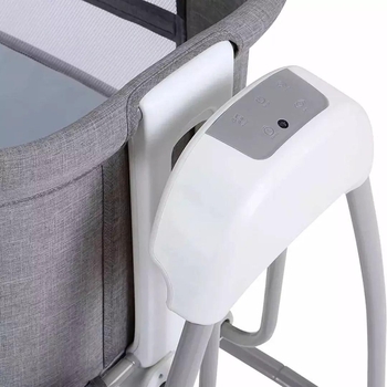 Ліжечко-люлька Mastela 8903 темно-сіре (25842) - Pampik - 6