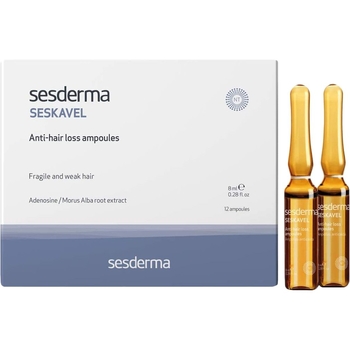 Ампулы Sesderma Seskavel Anti-Hair Loss против выпадения волос, 12 шт. - Pampik