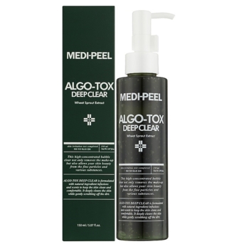 Гель для глубокого очищения кожи Medi-Peel Algo-Tox Deep Clear с эффектом детокса, 150 мл - Pampik