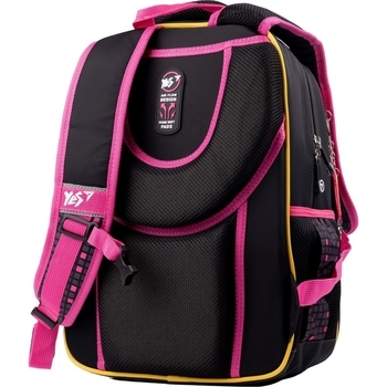 Рюкзак школьный Yes S-40 Pixel dog, черный (558904) - Pampik - 4