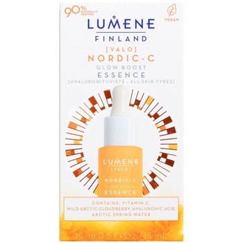 Есенція для зволоження та сяйва шкіри Lumene Valo Glow Boost Essence, 15 мл - Pampik - 3