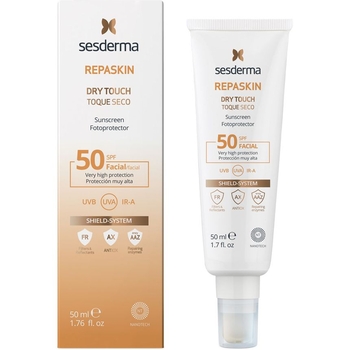 Сонцезахисний крем для обличчя Sesderma Repaskin Sunscreen Fotoprotector SPF50, 50 мл - Pampik