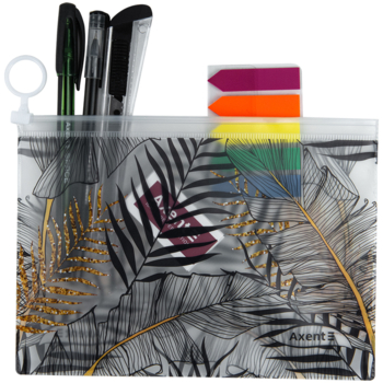 Папка на молнии Axent Jungle Soft Touch B6 (1446-01-A) - Pampik - 2