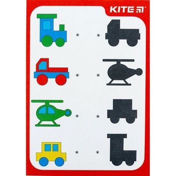 Набор Kite Лепи и развивайся 6 цветов и 5 карточек (K23-326-2) - Pampik - 7