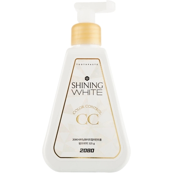 Зубна паста Dental Clinic 2080 White Shining CC з помпою 325 г - Pampik