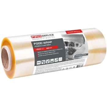 Пленка пищевая PRO service PVC, 1500 м х 38 см, 7,5 мкм (14537610) - Pampik