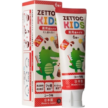 Детская зубная паста Zettoc Nippon Toothpaste Kids Cola Кола, 70 г - Pampik - 2