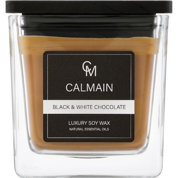 Ароматична свічка Calmain Black & White Chocolate 220 г - Pampik