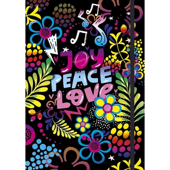 Зошит для ескізів Muse, А5, без лініювання, 80 арк., різнокольоровий (A5-3C-080-378) - Pampik