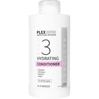 Зволожуючий кондиціонер для волосся Headshock Plex System №3 Hydrating Conditioner 250 мл - Pampik
