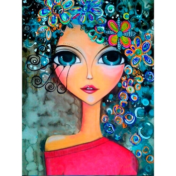 Алмазная мозаика Santi Волшебница, 30х40 см (954288) - Pampik