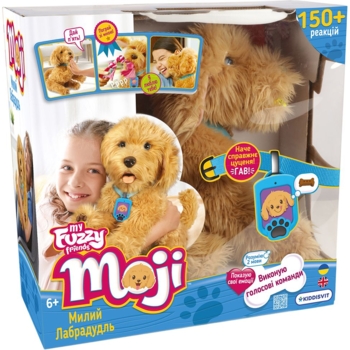 Інтерактивна іграшка My Fuzzy Friends Лабрадудель Moji (18207-UKR-ENG) - Pampik - 8