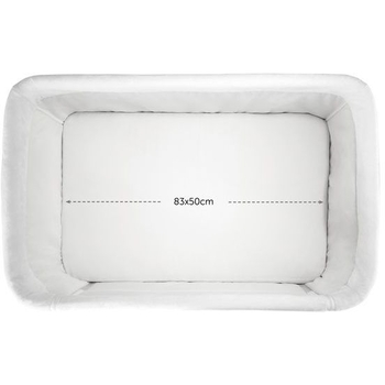 Приставне ліжко Hauck Face to Me 2 Melange Grey, сіре (60853-1) - Pampik - 7