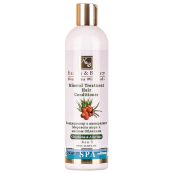 Кондиціонер для всіх типів волосся Health & Beauty з мінералами Мертвого моря, 400 мл - Pampik